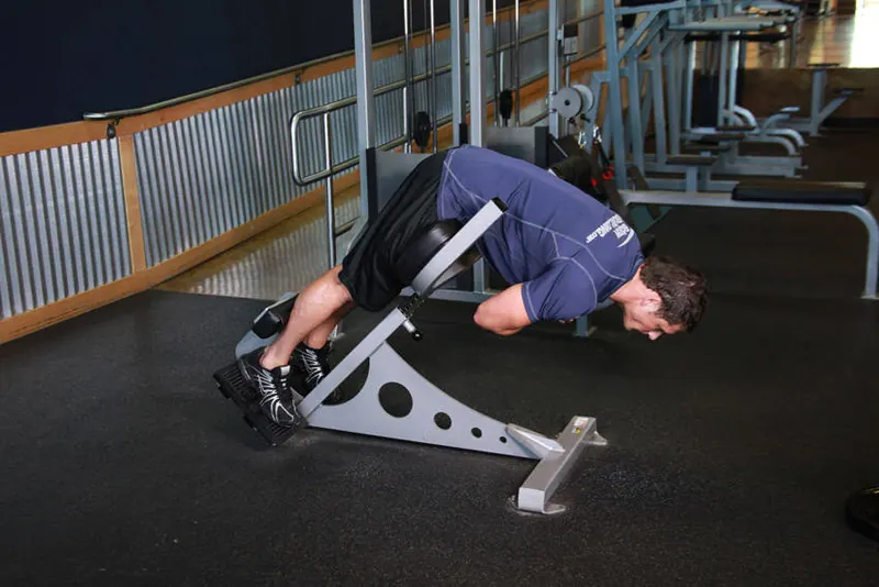 Back Extension: end position