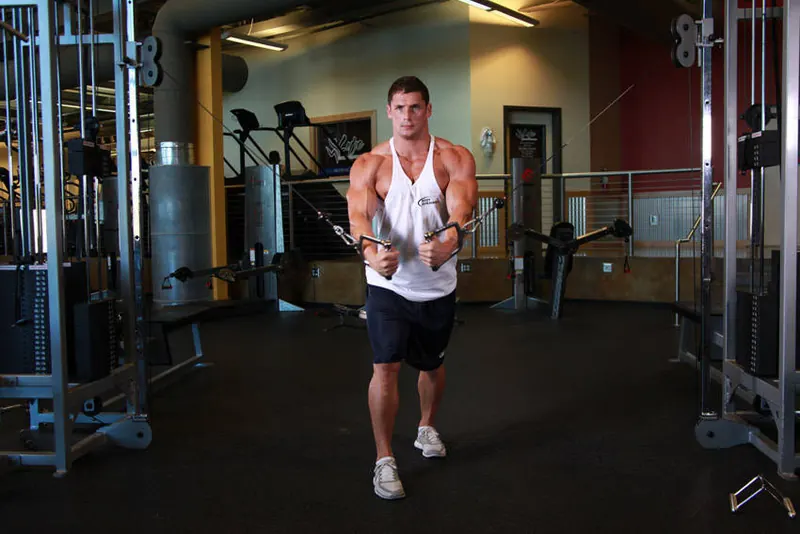 Cable Crossover: end position