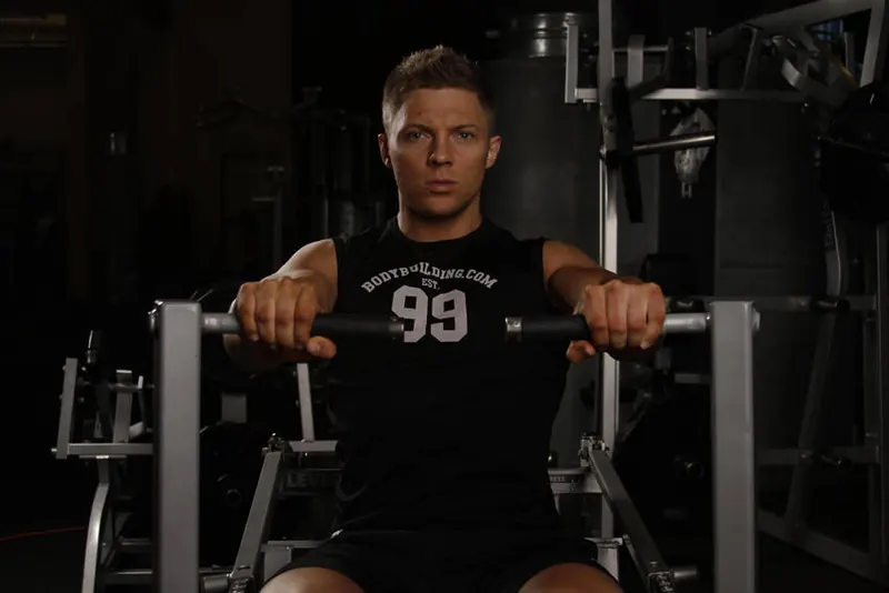Chest Press: end position