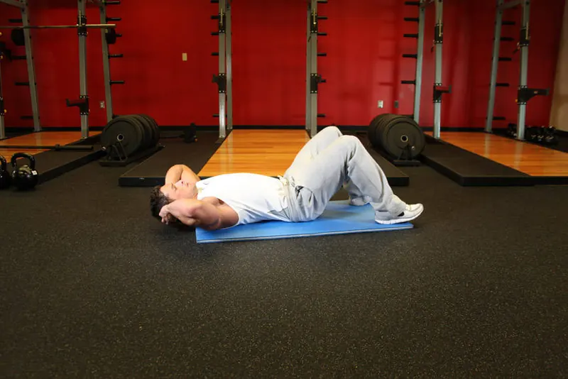 Crunch: starting position