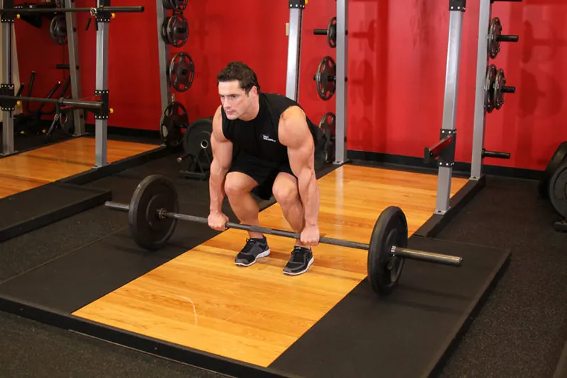 Deadlift: starting position