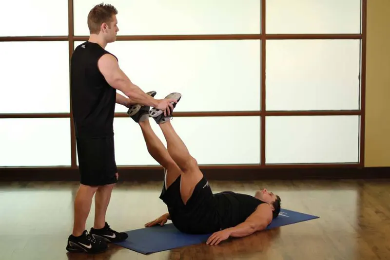 Adductor/Groin: starting position
