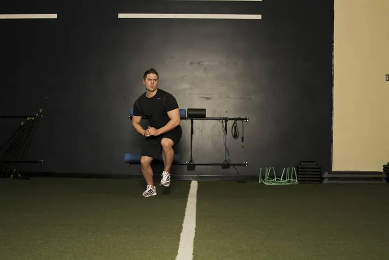 Alternate Leg Diagonal Bound: end position