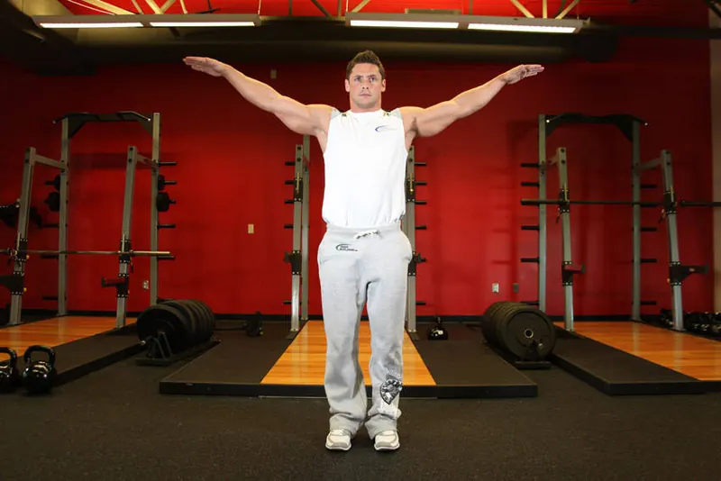 Arm Circles: end position