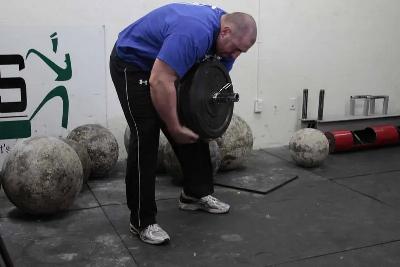 Atlas Stone Trainer: end position