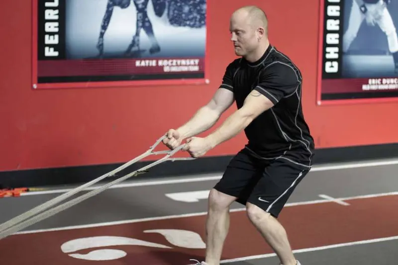 Backward Drag: end position