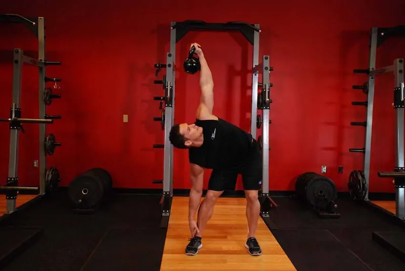 Bent Press: end position