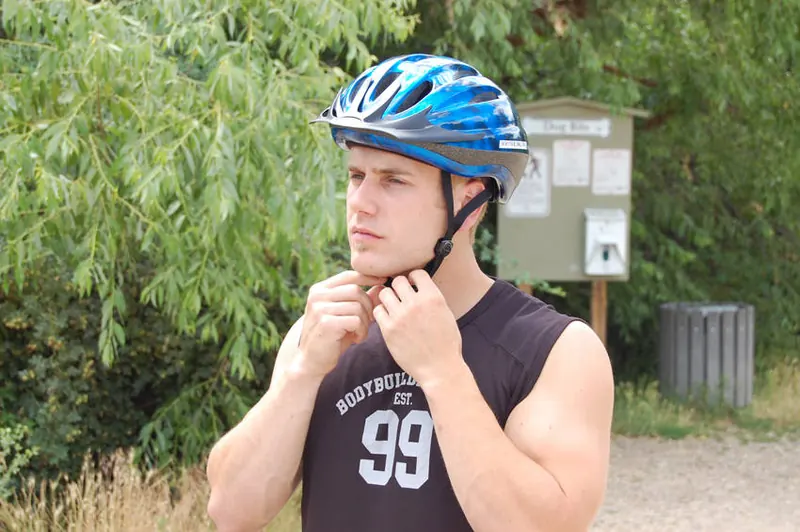 Bicycling: starting position