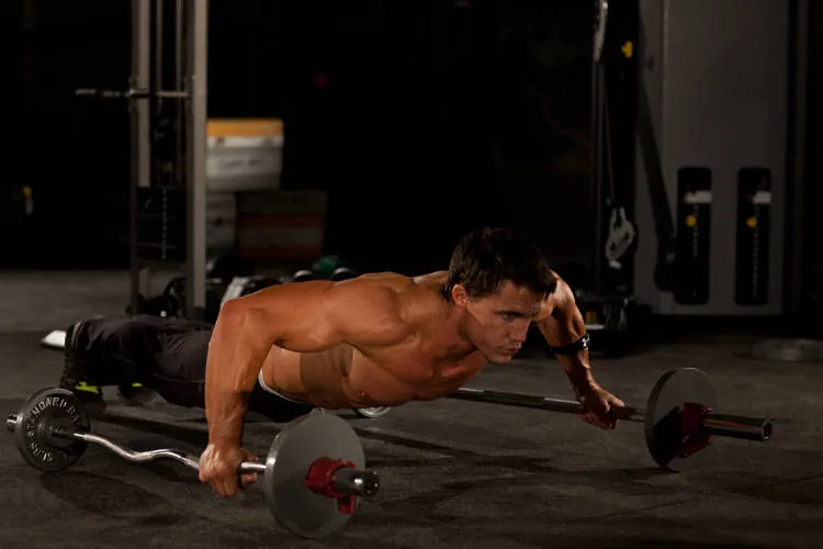 Bodyweight Flyes: end position