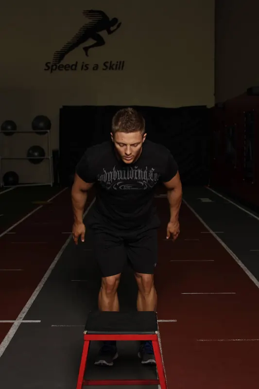 Box Jump (Multiple Response): starting position