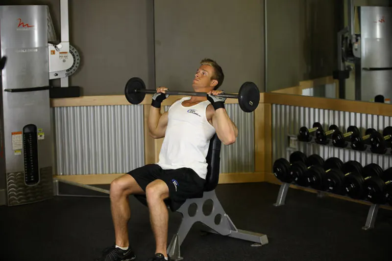 Bradford/Rocky Presses: starting position