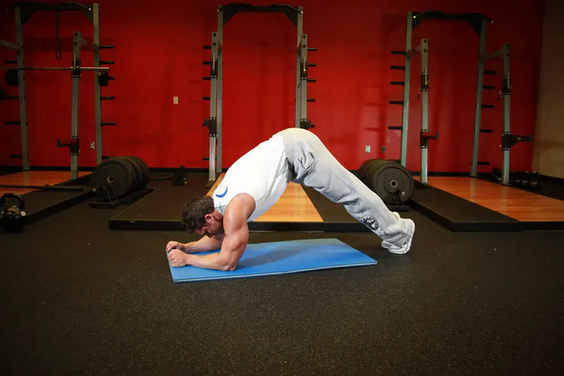Butt-Ups: end position