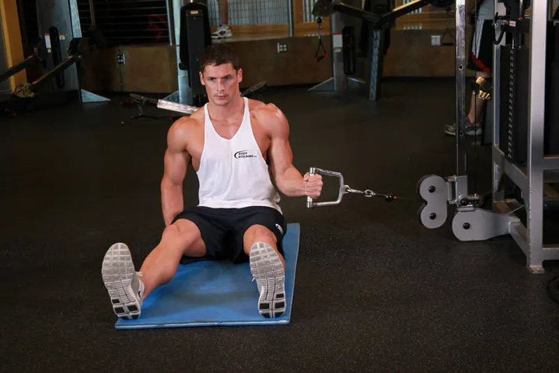 Cable Internal Rotation: starting position