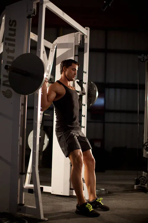 Chair Squat: starting position