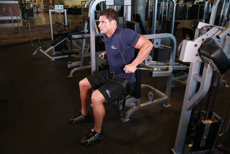 Dip Machine: starting position