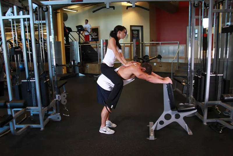 Donkey Calf Raises: starting position