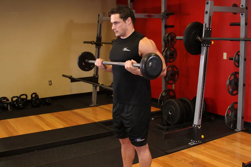 Drag Curl: end position