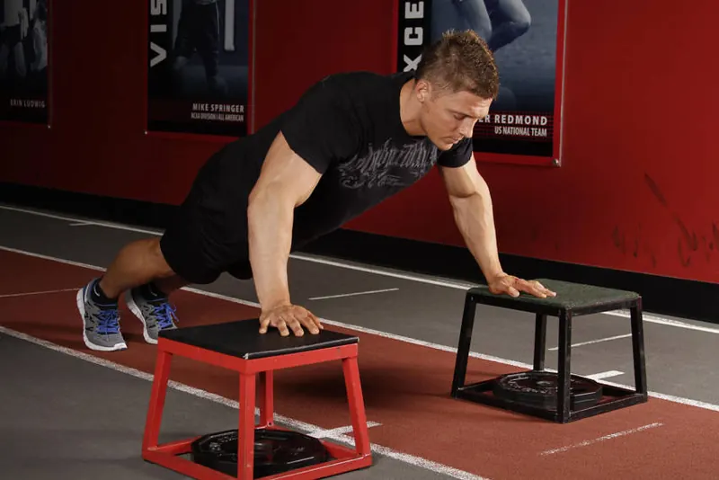 Drop Push: starting position