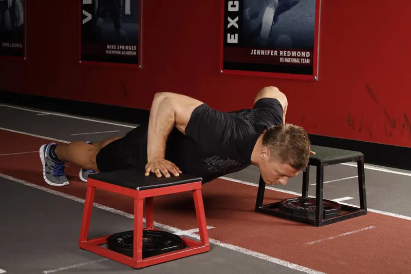Drop Push: end position