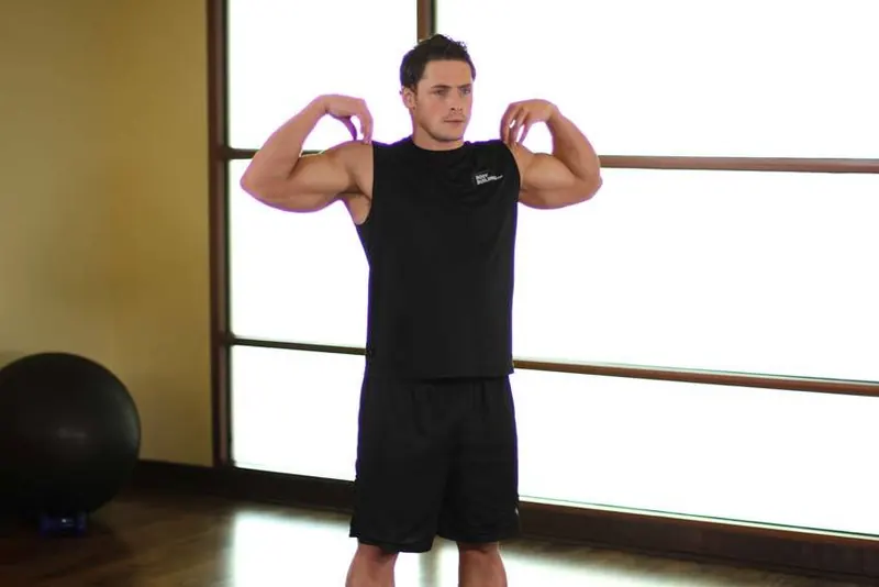 Elbow Circles: starting position