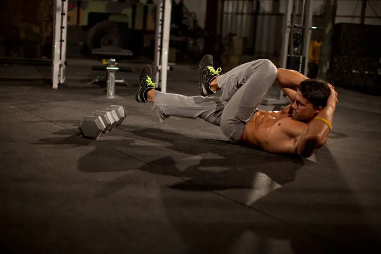 Elbow to Knee: starting position