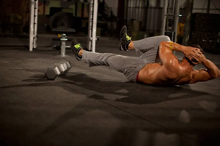 Elbow to Knee: end position