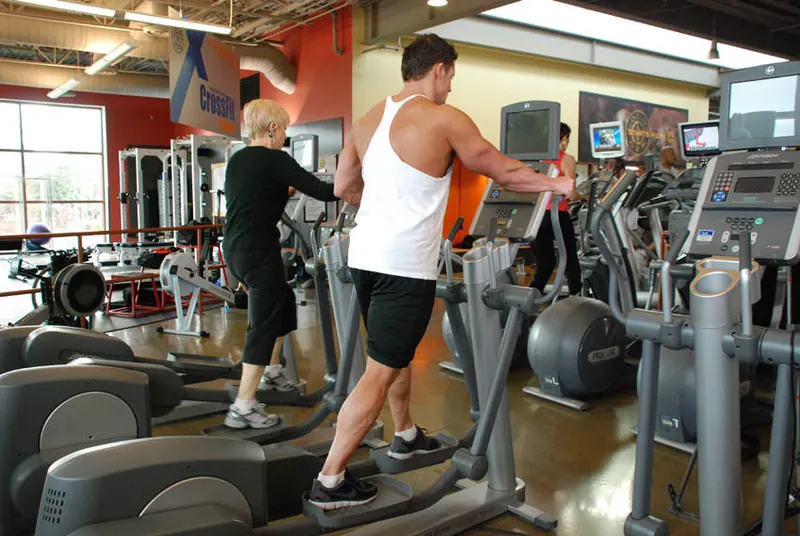 Elliptical Trainer: starting position