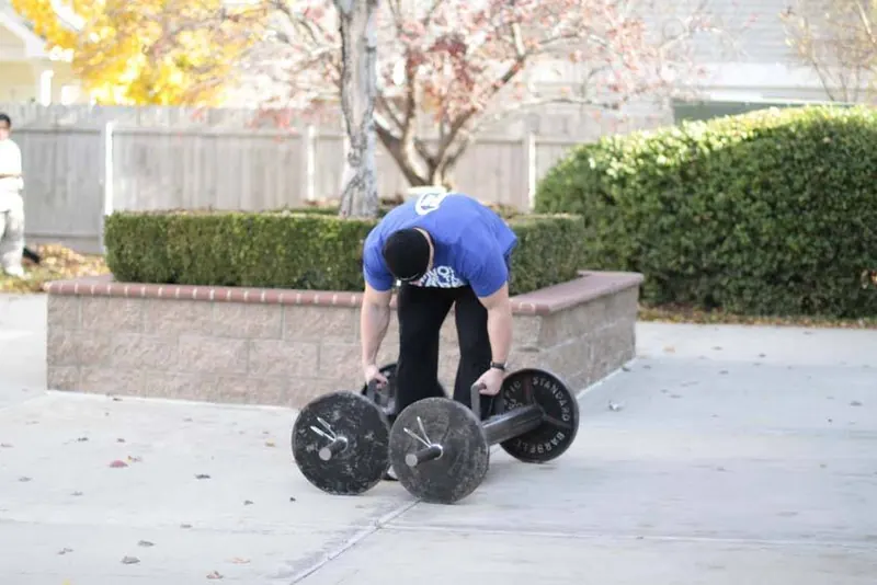 Farmer's Walk: starting position