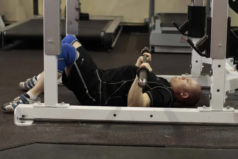 Floor Press: end position