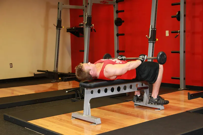 Front Raise And Pullover: starting position