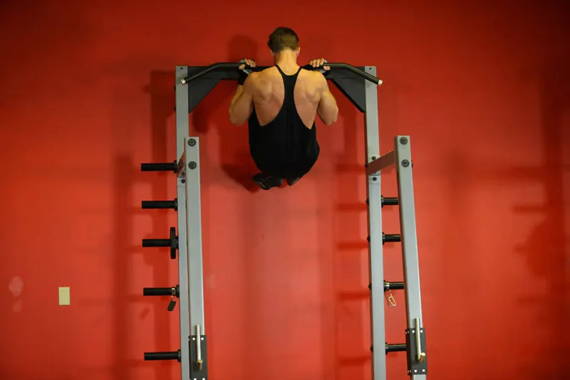Gorilla Chin/Crunch: end position