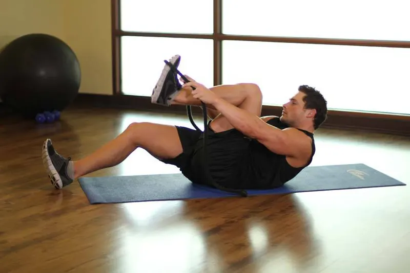 Hamstring Stretch: starting position