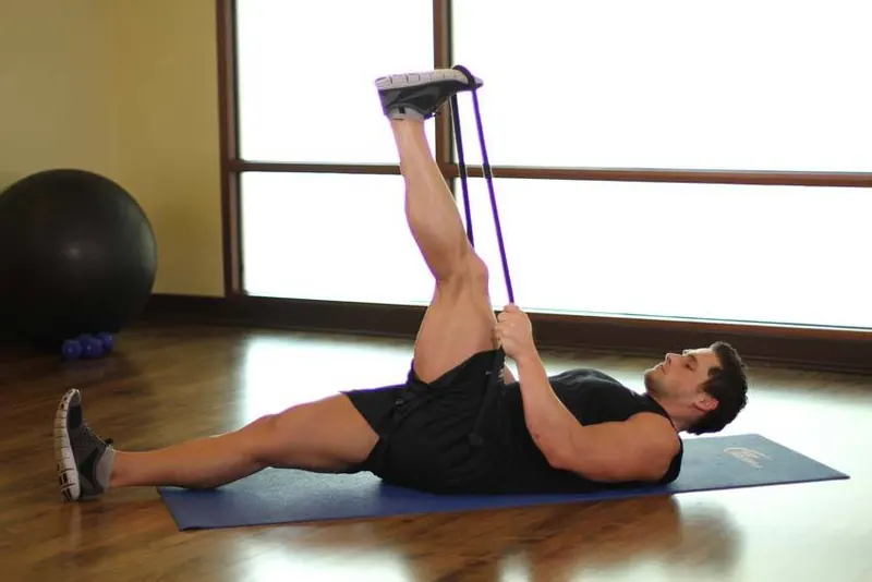 Hamstring Stretch: end position