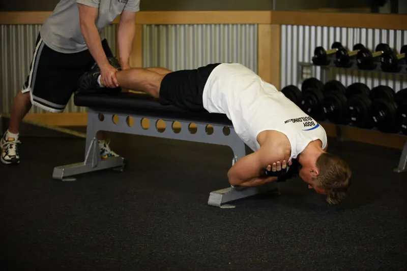 Hyperextensions With No Hyperextension Bench: starting position