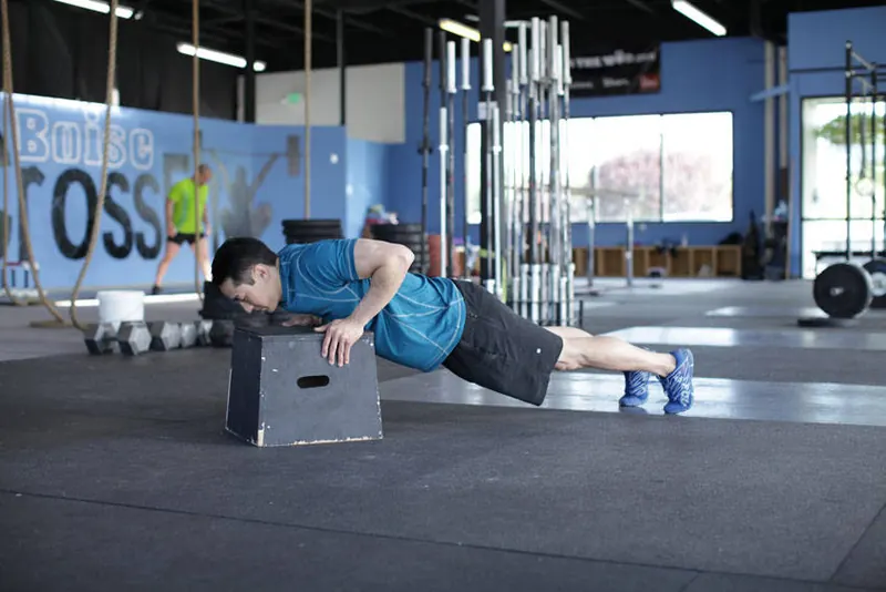 Incline Push-Up: starting position