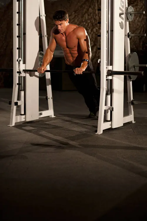 Incline Push-Up Medium: starting position