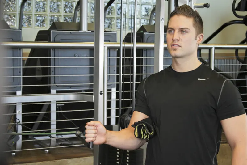 Internal Rotation with Band: starting position