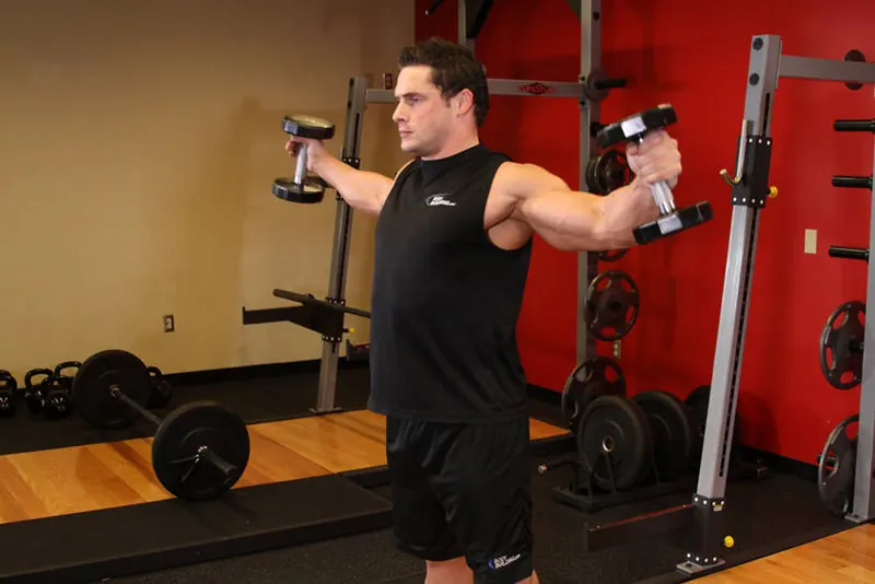 Iron Cross: end position