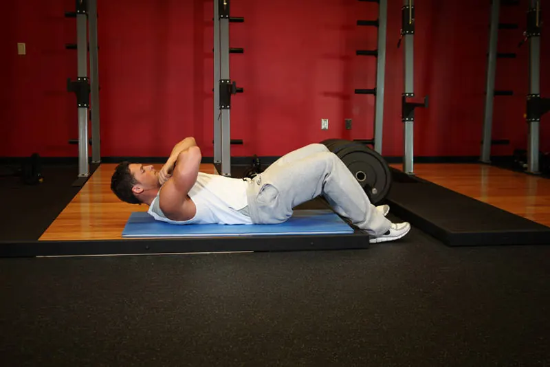 Janda Sit-Up: starting position