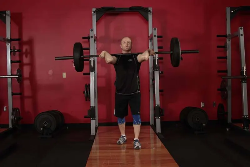 Jerk Balance: starting position