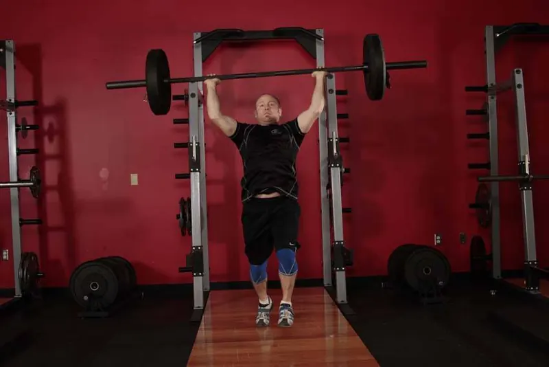 Jerk Balance: end position