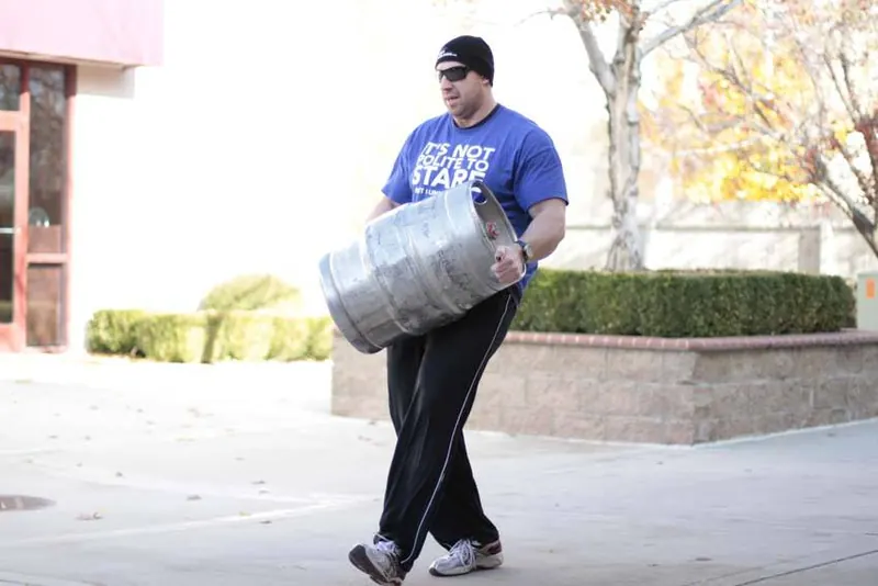 Keg Load: end position