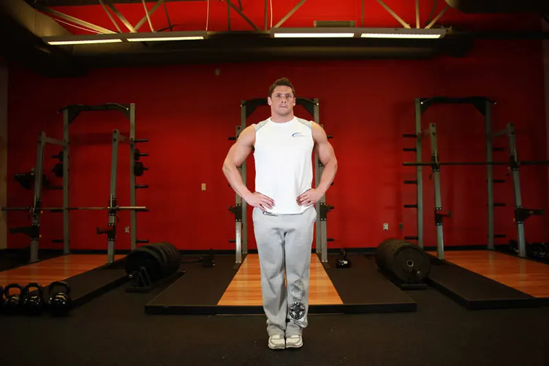 Knee Circles: starting position