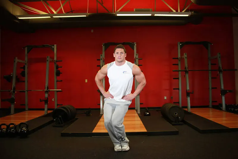 Knee Circles: end position