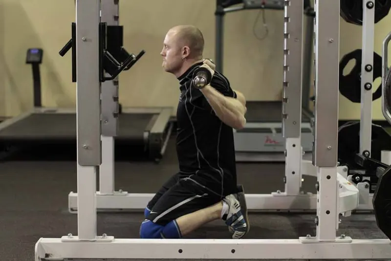 Kneeling Squat: end position