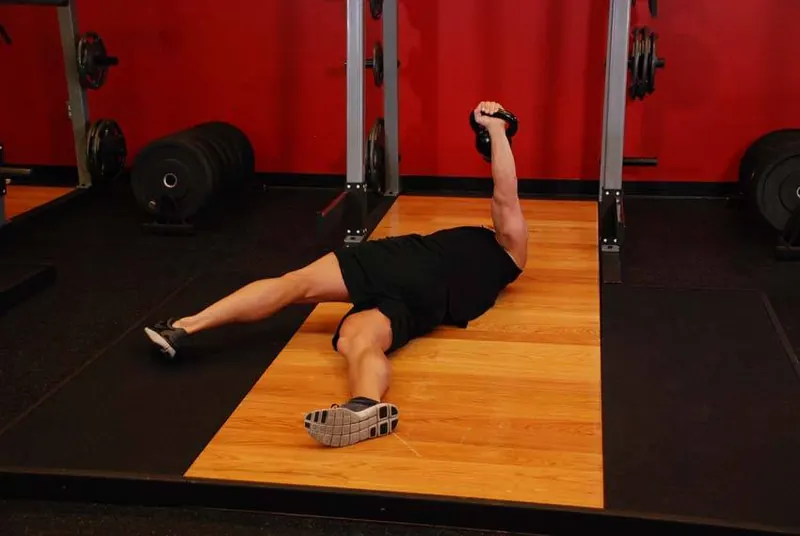 Leg-Over Floor Press: end position