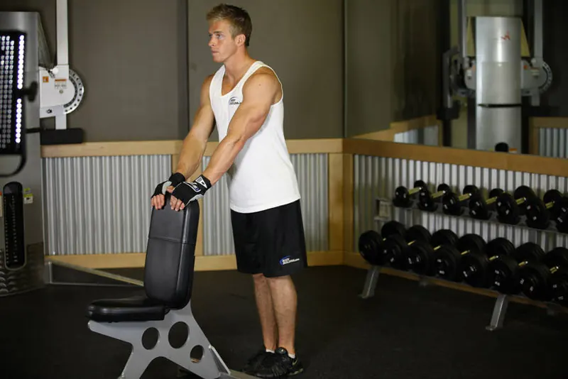 Leg Lift: starting position