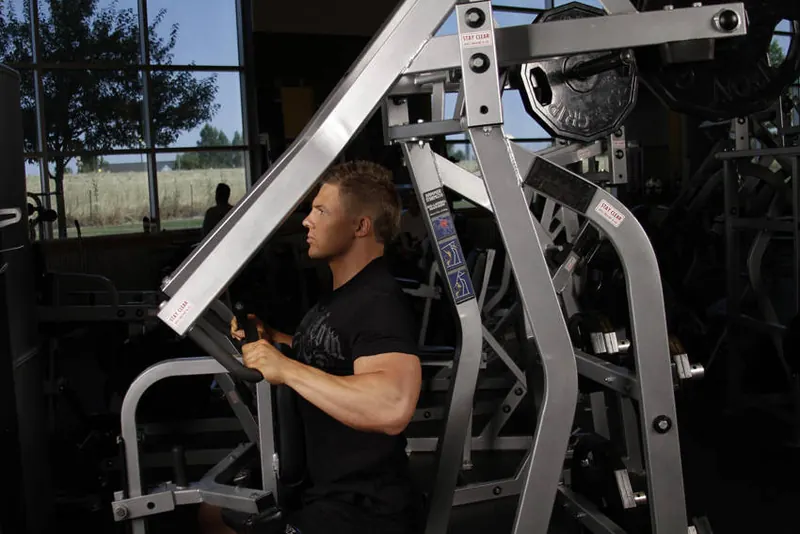 Leverage High Row: end position