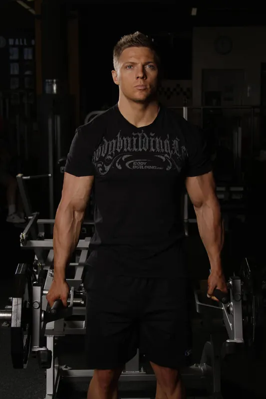 Leverage Shrug: starting position
