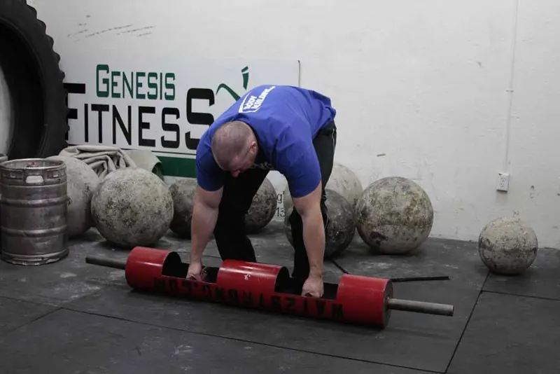 Log Lift: starting position